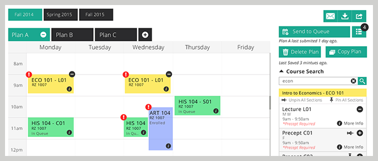 IntraSee Academic Planner