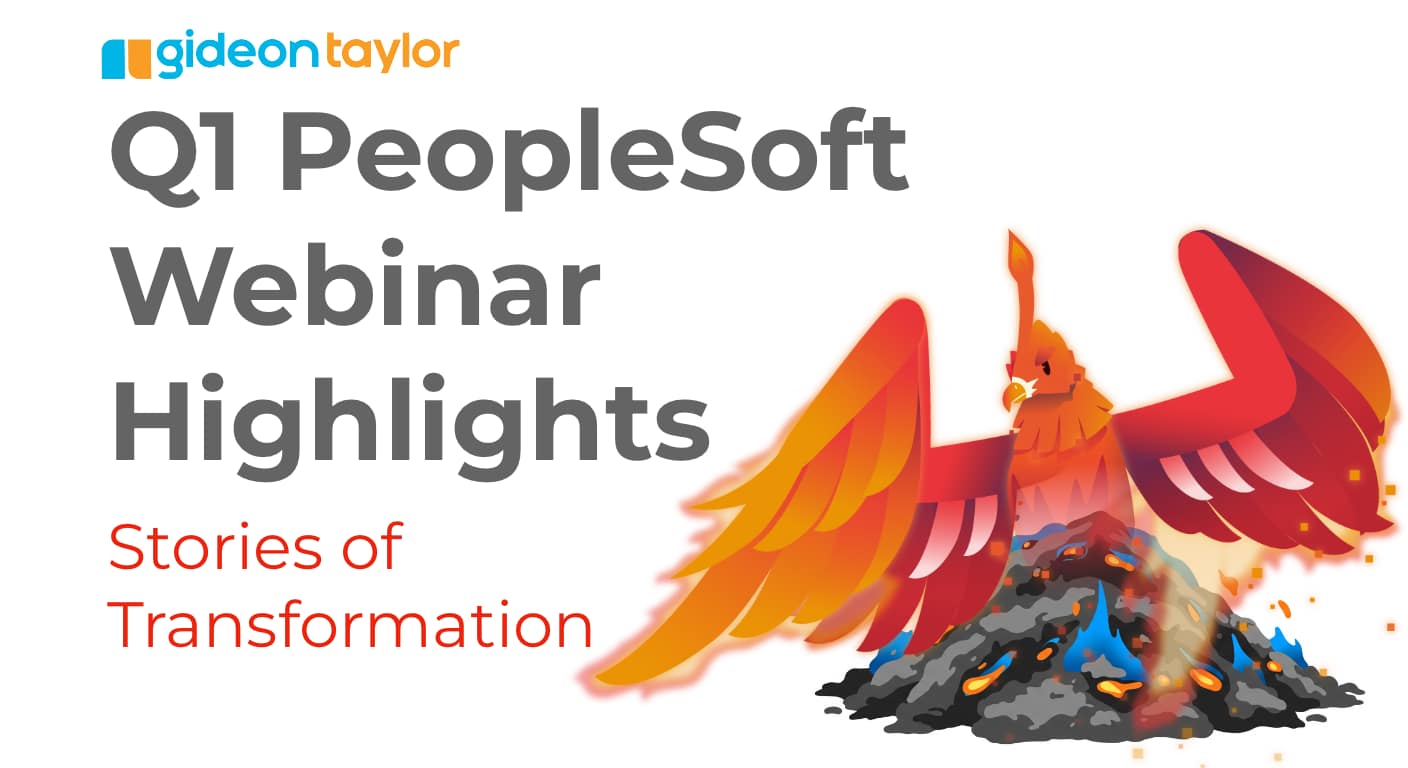 Q1 2025 PeopleSoft Webinars